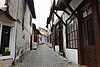 A typical narrow street in Kratovo