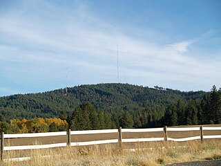 Krell Hill Mountain in Washington (state), United States