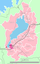 Kusatsu – Mappa