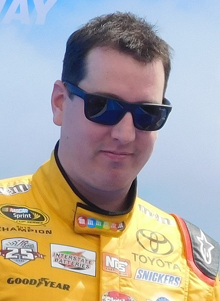 Kyle Busch, the defending champion, finished 5 points behind Jimmie Johnson in third place