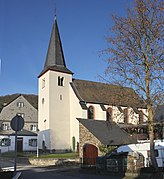 Lütz, parish church Saint Maximin, view from southwest