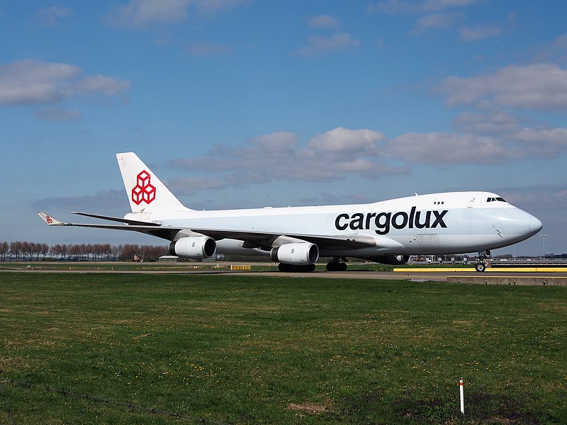 File:LX-FCL Cargolux Airlines International Boeing 747-467F at Schiphol (AMS - EHAM), The Netherlands pic3.JPG