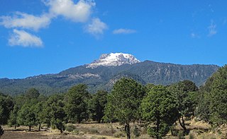 <span class="mw-page-title-main">Malinche (volcano)</span> Volcano located in the states of Tlaxcala and Puebla in Mexico