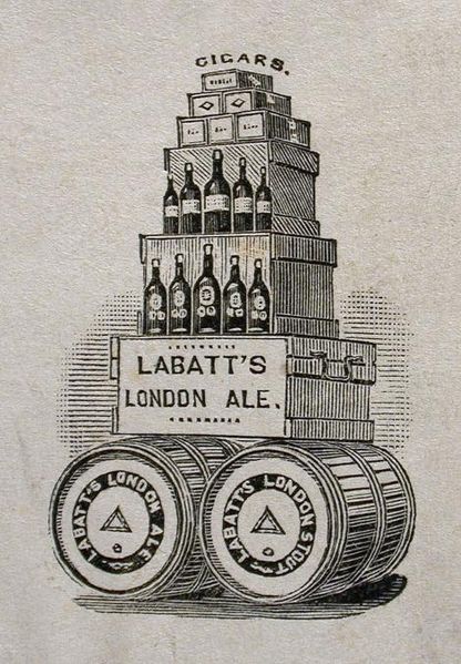 Early advertisement for Labatt