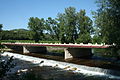 Pont sur l'Orb à Lamalou-les-Bains.