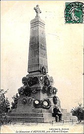 Le Monument d'Auvours, circa 1900