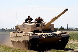 Leopard 2A4 de l'armée de terre grecque.