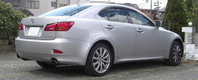 File:Lexus IS250 rear.jpg