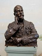Bust of Charles Barrois in the Lille Natural History Museum Lille museum histoire naturelle Barrois.JPG