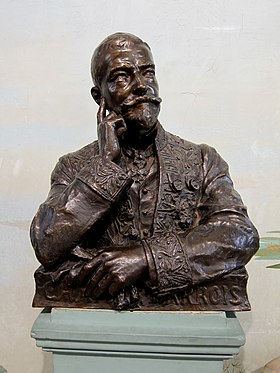 Bust of Charles Barrois in the Lille Natural History Museum