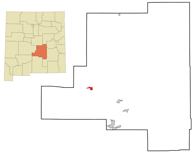 File:Lincoln County New Mexico Incorporated and Unincorporated areas Carrizozo Highlighted.svg