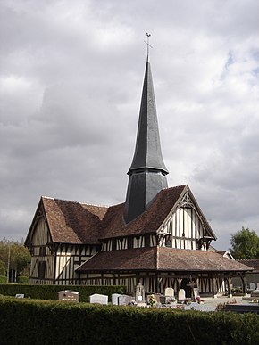 Церковь Сен-Жюльен-л’Оспиталье-э-Сен-Блез