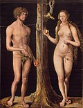 Vignette pour Adam et Ève (Cranach, Besançon)