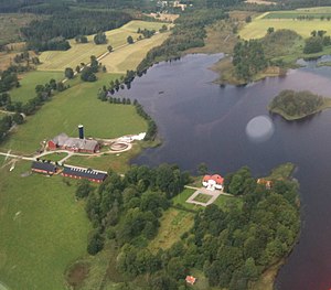 Lundholmen vid Lundholmssjön.