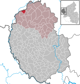 Läget för Mützenich i Eifelkreis Bitburg-Prüm