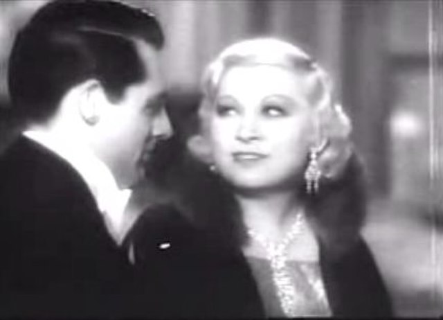 West's second film with Cary Grant, I'm No Angel (1933)