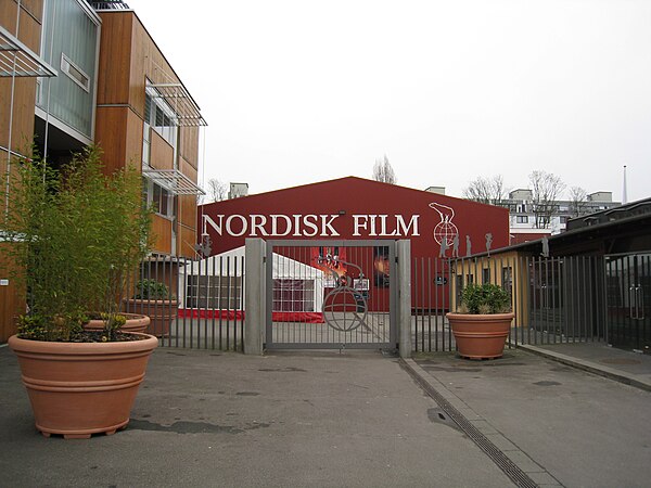 Main gate of Nordisk Film in 2008