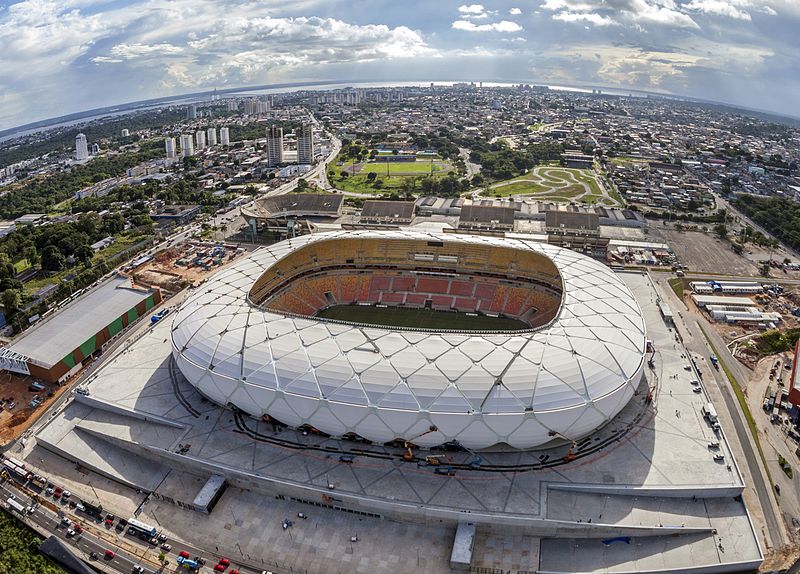 Uma arena de R$ 532 milhões para 43 mil pessoas em Manaus, onde