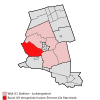Location in the municipality