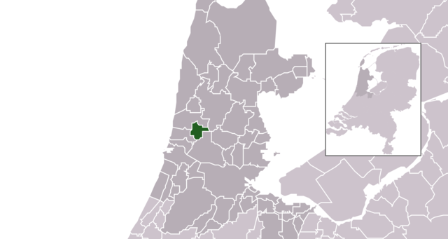 Lokaasje fan de gemeente Uitgeest