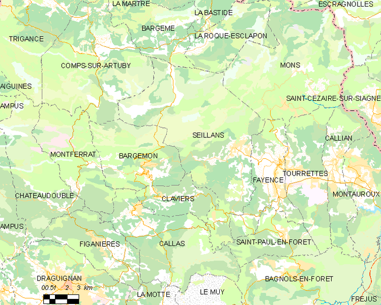 File:Map commune FR insee code 83124.png