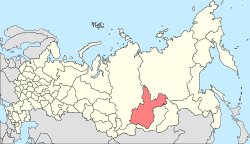 Map of Russia - Irkutsk Oblast (2008-03).svg
