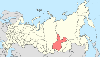 Geografska lega Irkutske oblasti