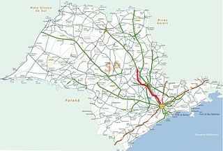 Rodovia dos Bandeirantes Highway in São Paulo