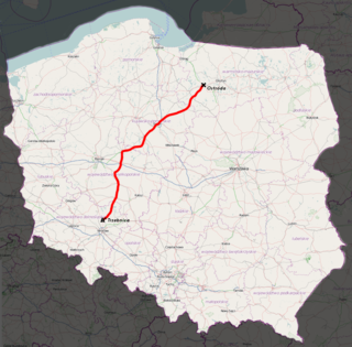 <span class="mw-page-title-main">National road 15 (Poland)</span>