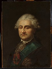 Portrait of Stanisław August Poniatowski with the Order of the White Eagle