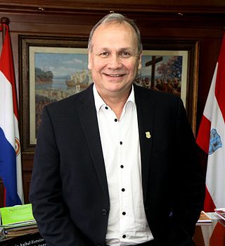 <span class="mw-page-title-main">Mario Ferreiro</span> Paraguayan television host and politician