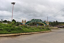 Archway sign near the Lanao del Sur–Maguindanao boundary