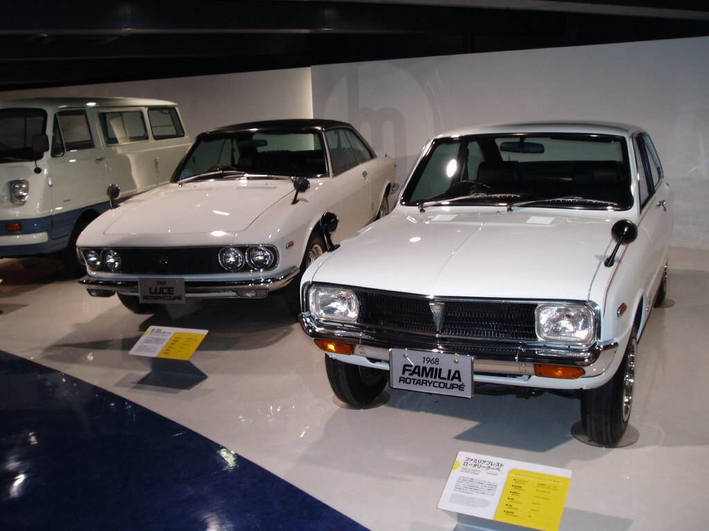 Mazda FAMILIA and Mazda LUCE rotary coupe
