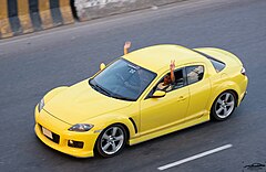 Шевроле rx8 желтый