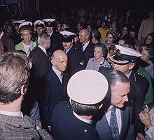 McMahon campaigning during the 1972 election McMahon Springvale Election Rally (2).jpg