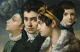 "Familienporträt" (1813).  Kunsthalle Bremen