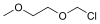 Methoxyethoxymethyl chloride.svg