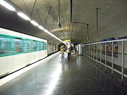 Metro Paris - Ligne 10 - Michel Ange Auteil (2)
