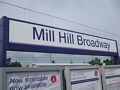 Mill Hill Broadway stn signage2.JPG