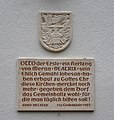 * Nomination Memorial plaque at the church in Mistelfeld --Ermell 06:55, 18 August 2021 (UTC) * Promotion  Support Good quality. --George Chernilevsky 08:04, 18 August 2021 (UTC)