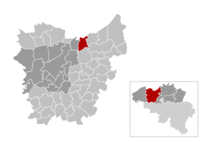 Moerbeke în Provincia Flandra de Est