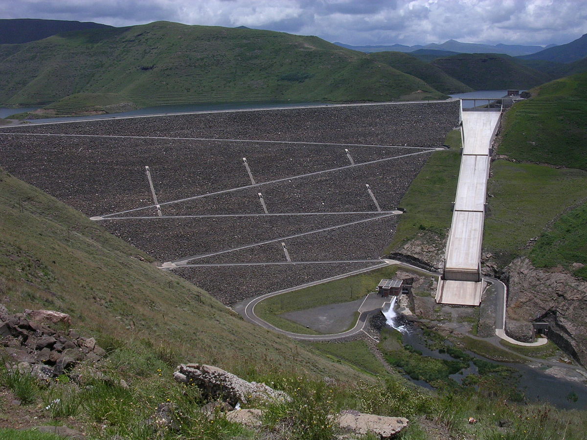 Mohale Dam - Wikipedia