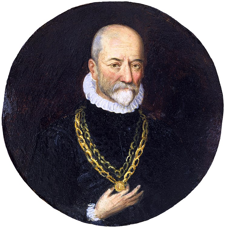 Portrait of around 1590 by an anonymous artist