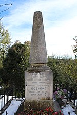 monument aux morts de Peyriat