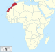 Morocco in Africa (claimed).svg