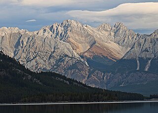 Mount Jerram Mountain in Alberta, Canada