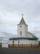 The church of Reykjahlíð