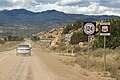 File:NM 124 and US 66 WB near Budville NM.jpg