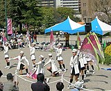 名古屋市消防音楽隊カラーガード　リリーエンゼルス （2008年（平成20年）4月）