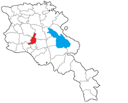 Nairi rayonu xəritədə (1989)